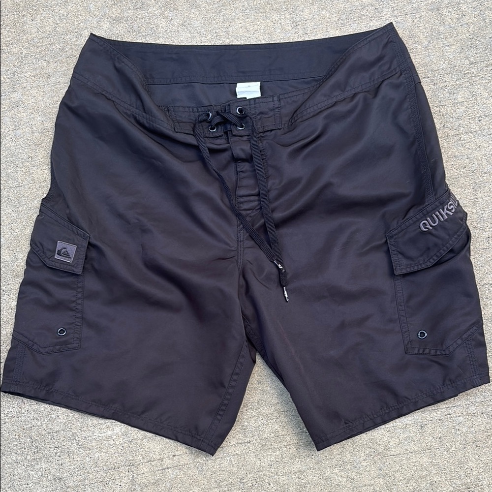 Quiksilver black board shorts